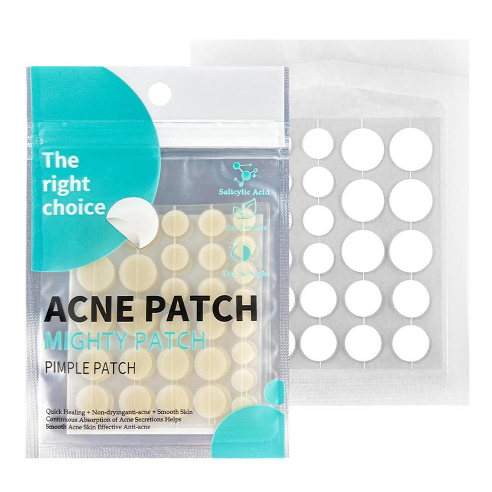 Pressed Powder Foundation - 30pcs Hydrocolloid Salicylic Acne Pimple Patch