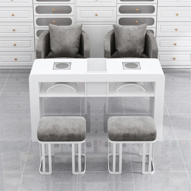 Beauty Makeup Table - Luxury Manicure Nail Table Professional Modern