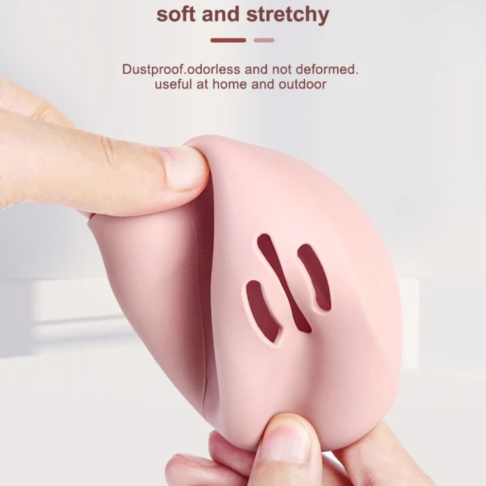 Cosmetic Sponge - Portable Silicone Makeup Sponge Holder Multi-Hole