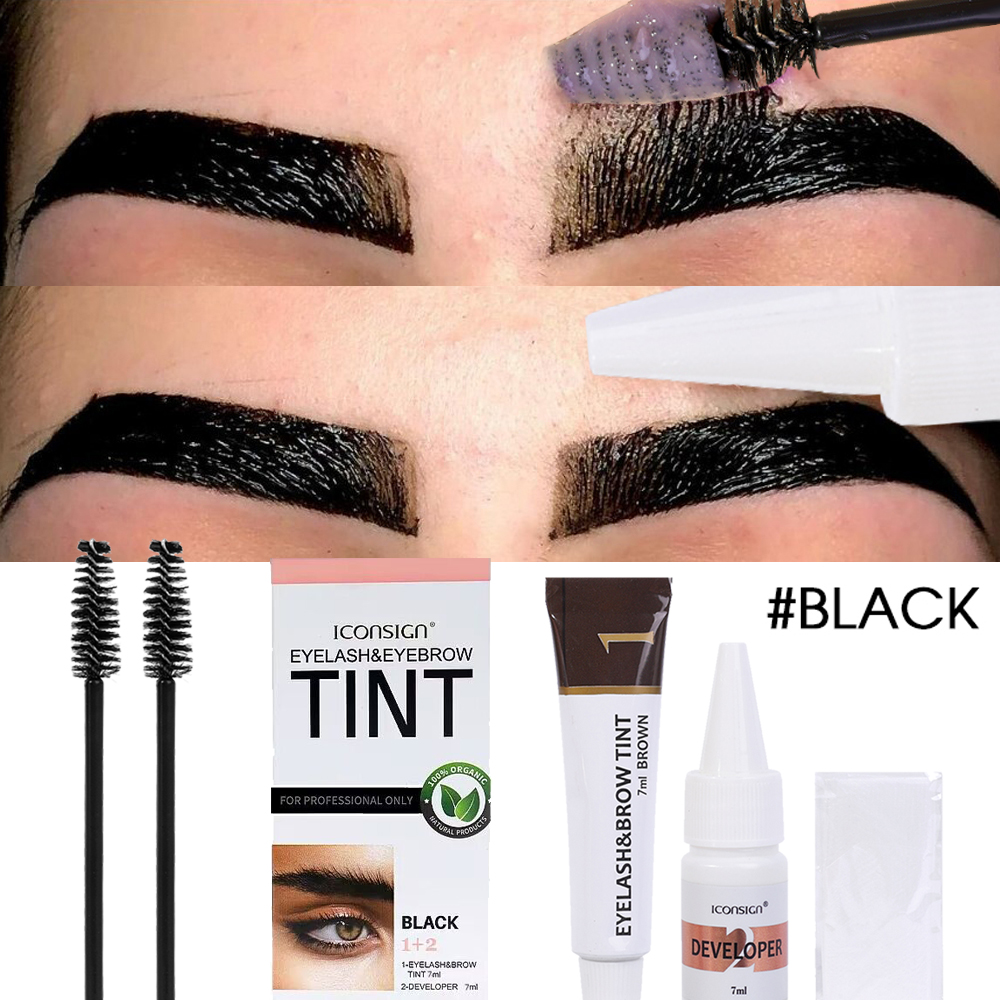 Bb Cream Tinted - Professional Eyebrow Dye Set Waterproof Long