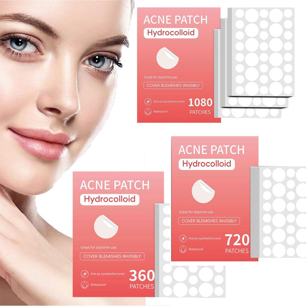 Pressed Powder Foundation - 360/720/1080 Counts Hydrocolloid Invisible Pimple Patch