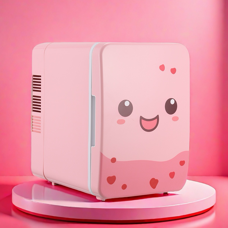 Beauty Makeup Fridge - Pink 4 L Fridge Mini Beauty
