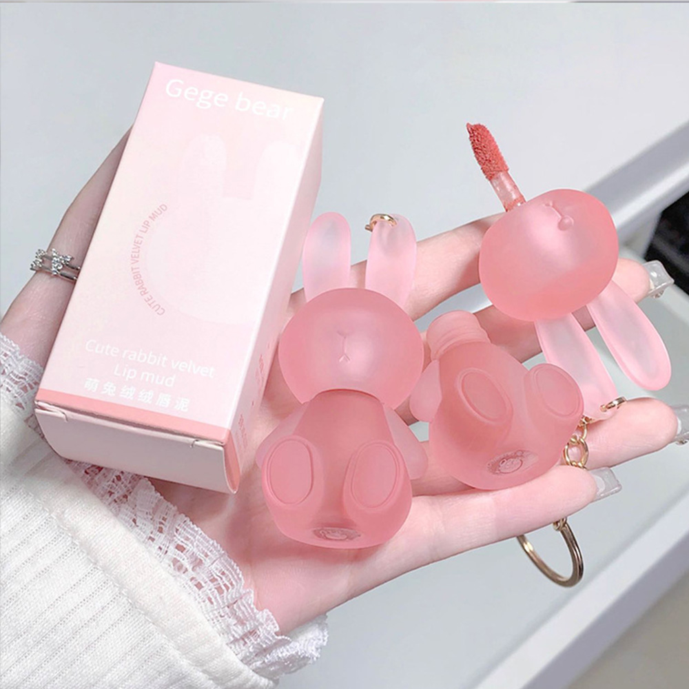 J Beauty Makeup - Gege Bear Rabbit Lip Glaze, Matte