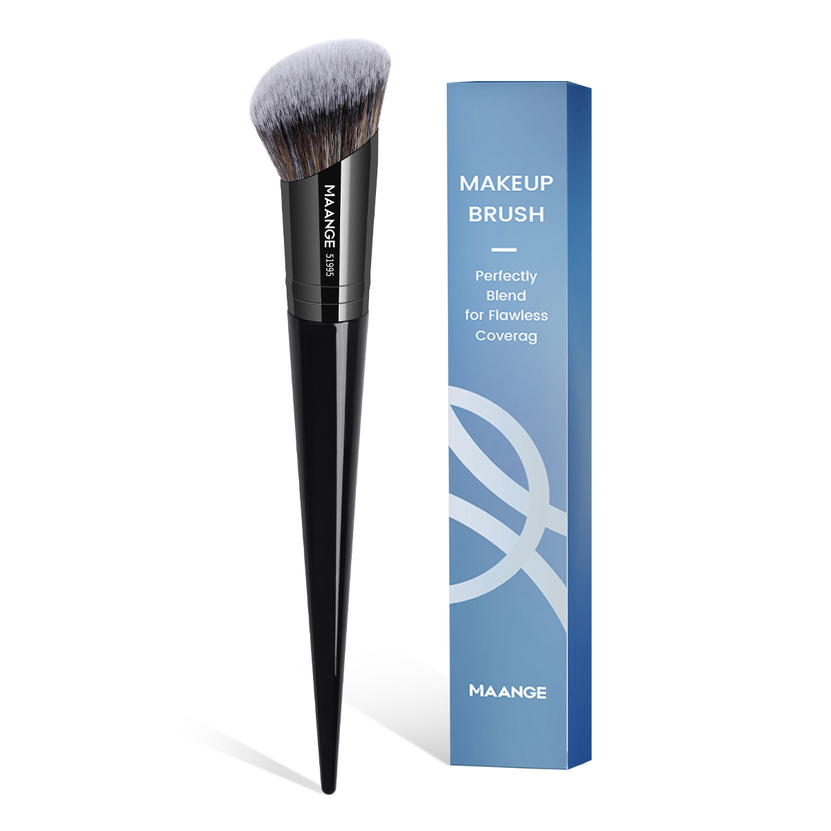 J Beauty Makeup - MAANGE Angle Top Makeup Brush Contouring