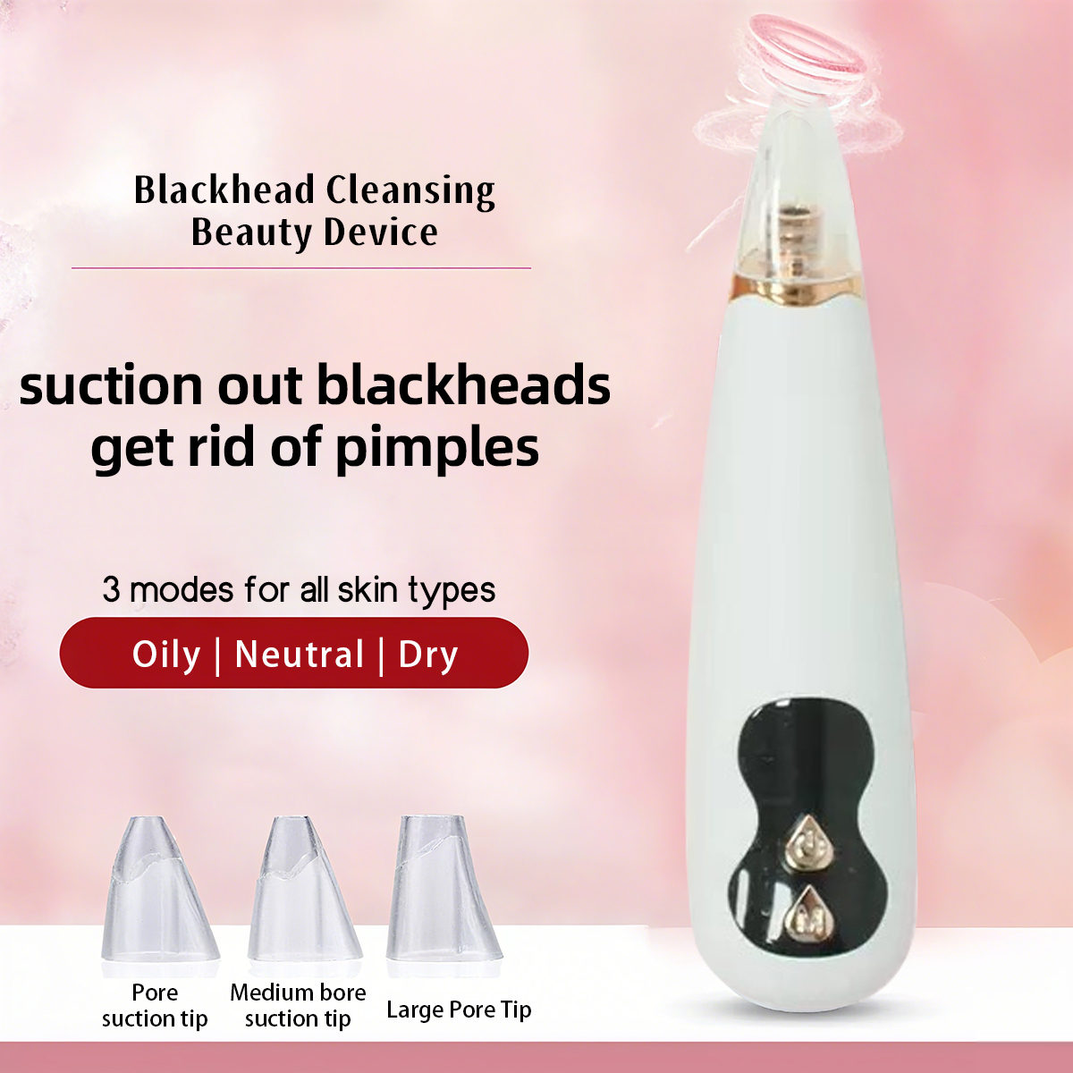 Pore Vacuum - Electric Pore Cleansing Device for Blackhead