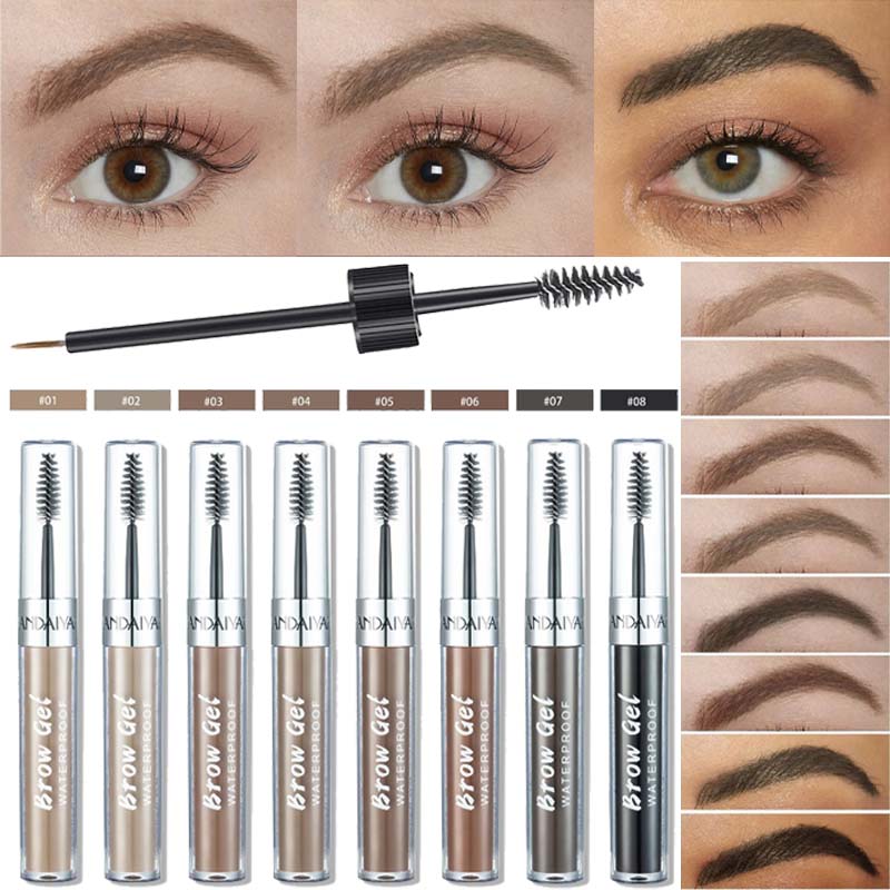 Bb Cream Tinted - 8Colors Liquid Eyebrow Cream Gel Waterproof