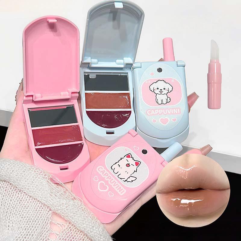 J Beauty Makeup - Moisturizing Dual-Color Solid Lip Gloss Plump