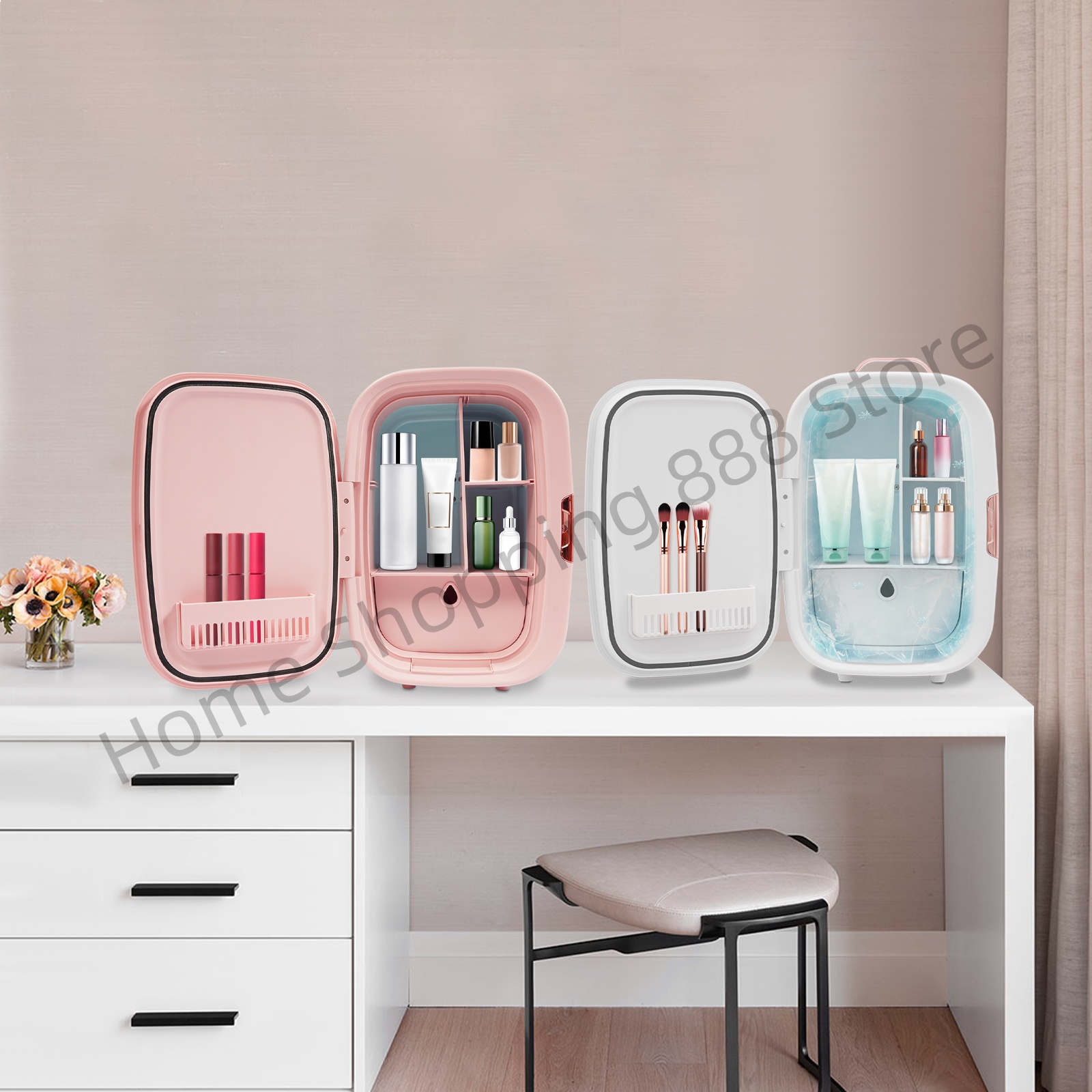 Beauty Makeup Fridge - 12L Beauty Fridge for Cosmetics Storage