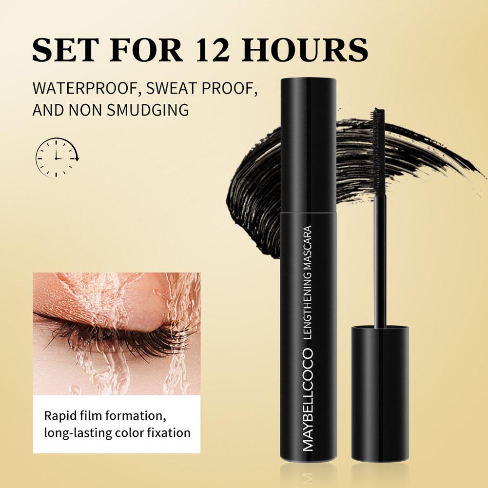 Waterproof Mascara Wand - Waterproof Long-Lasting Curling Volume Mascara with