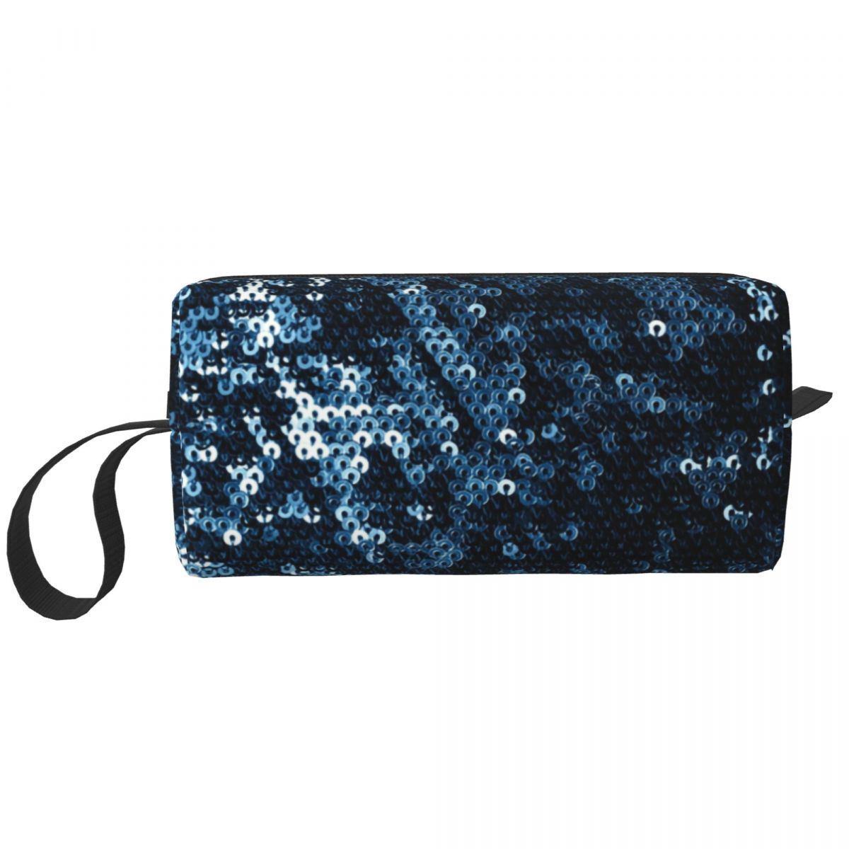 Beauty Makeup Edit - Travel Blue Sequins Glitter Edition Sparkle