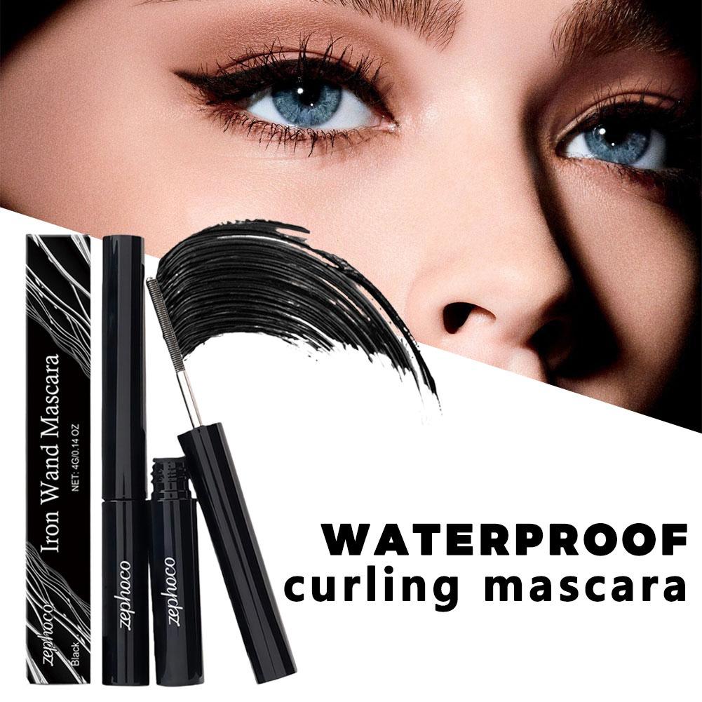 Waterproof Mascara Wand - Zephoco Iron Wand Black Mascara -