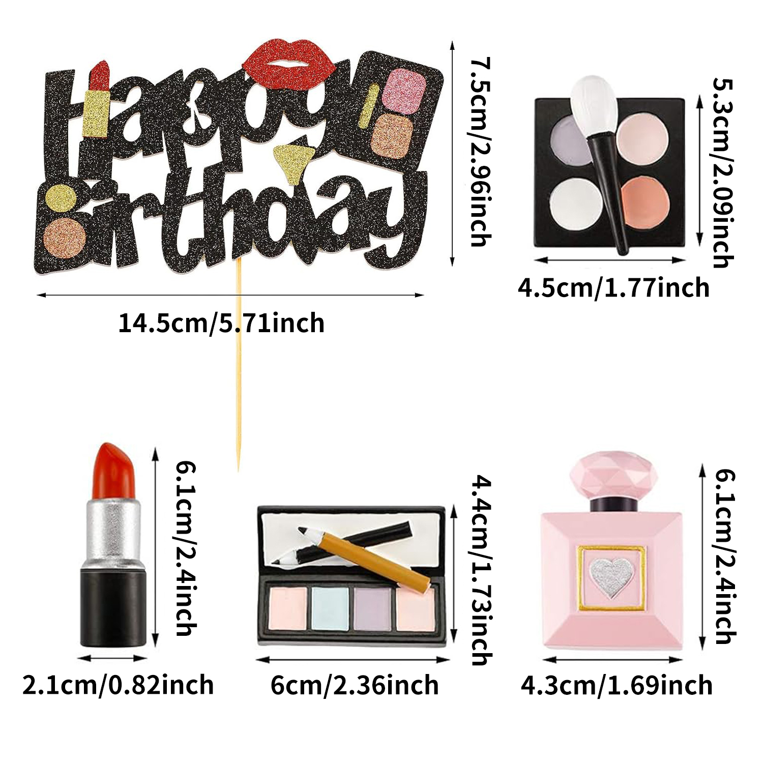 Makeup Themed Cake Toppers Res - Beauty Makeup News ulasan dan harga