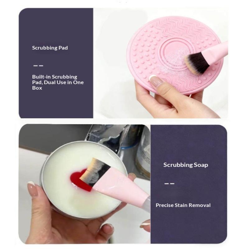 SU Cute Heart Shaped Makeup Br - Cosmetic Sponge ulasan dan harga