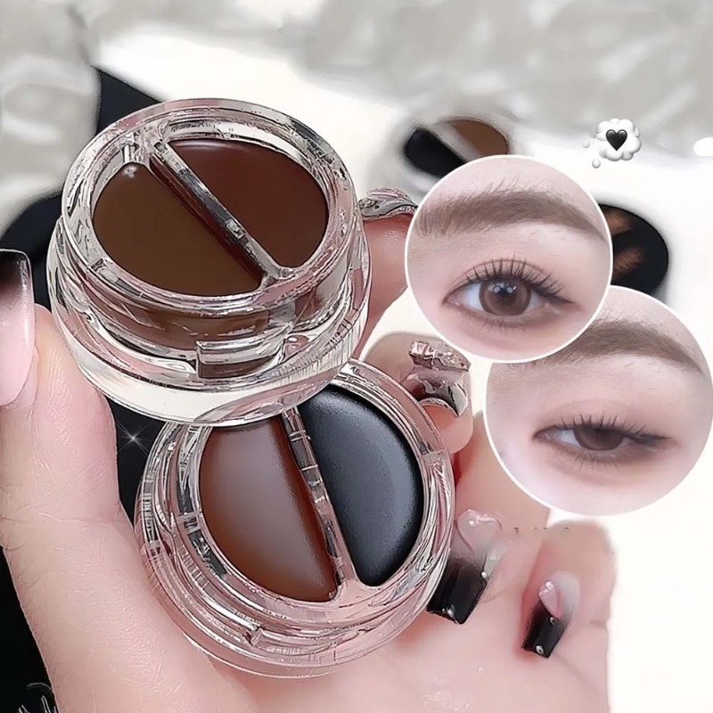 Matte Two-color Eyebrow Cream  - Bb Cream Tinted ulasan dan harga
