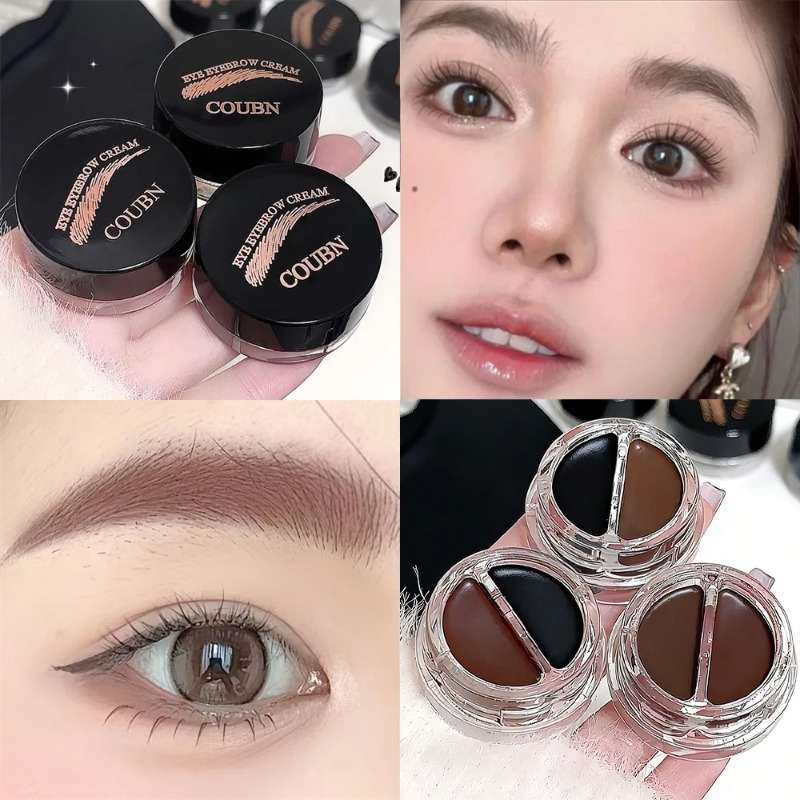 Matte Two-color Eyebrow Cream  - Bb Cream Tinted ulasan dan harga
