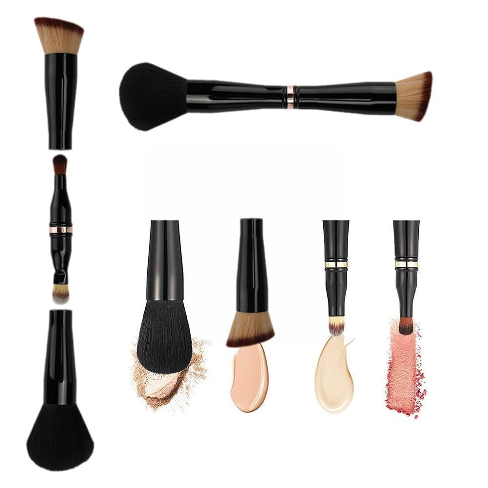 4 In 1 Makeup Brush With 4 Hea - J Beauty Makeup ulasan dan harga