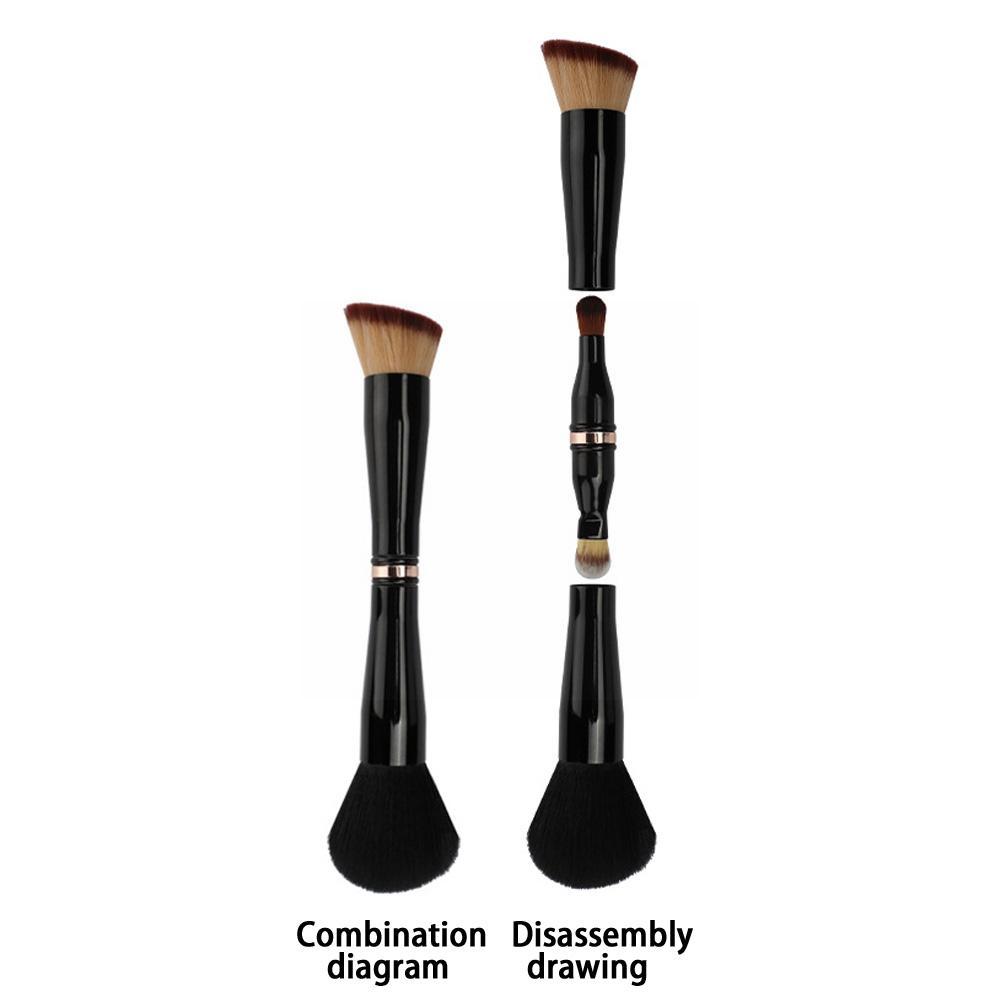 4 In 1 Makeup Brush With 4 Hea - J Beauty Makeup ulasan dan harga
