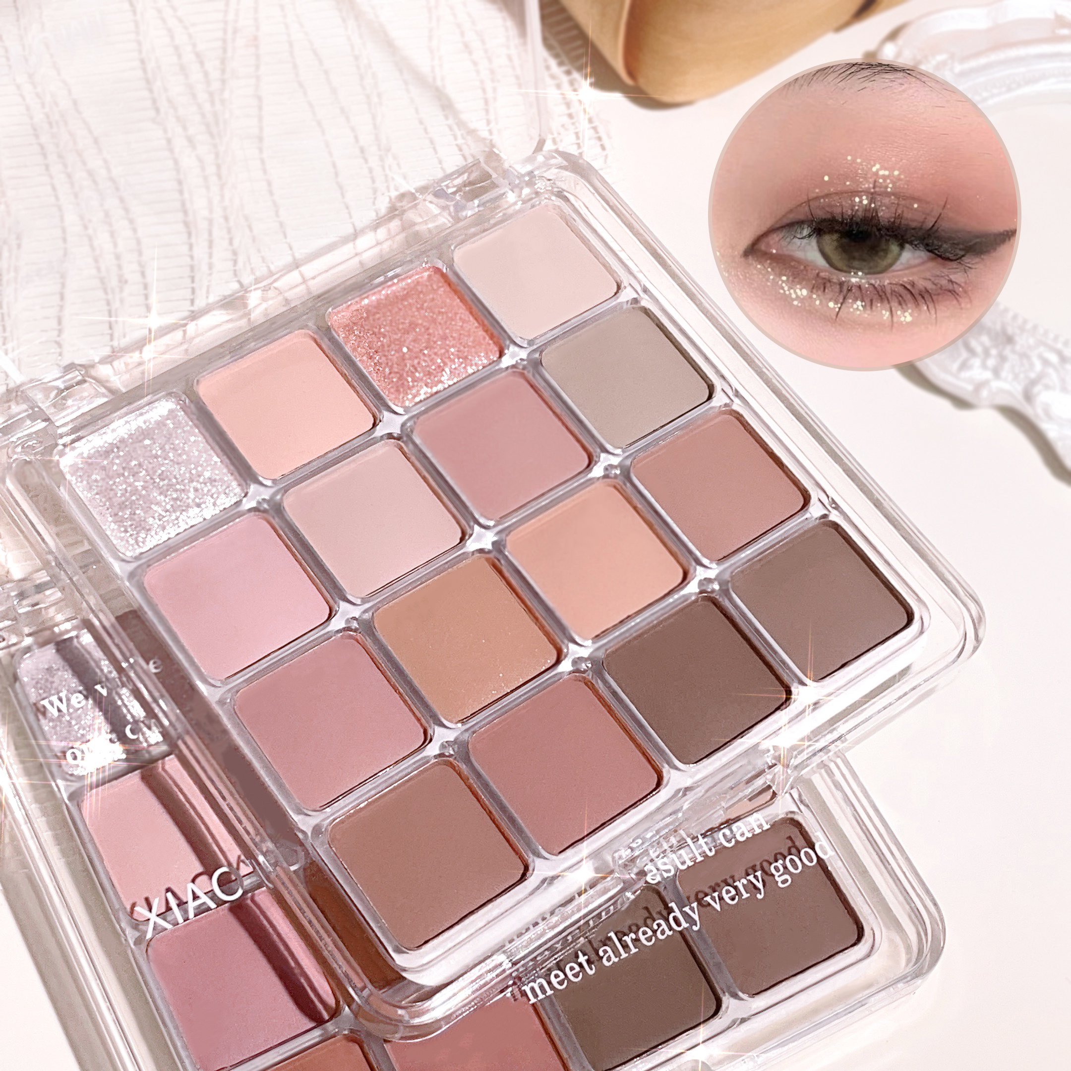 Sixteen-color sunset magic eye - J Beauty Makeup ulasan dan harga