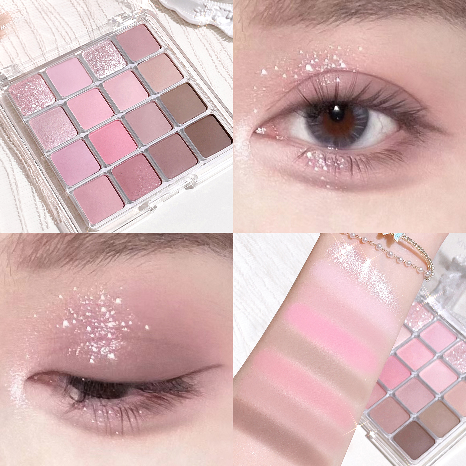 Sixteen-color sunset magic eye - J Beauty Makeup ulasan dan harga