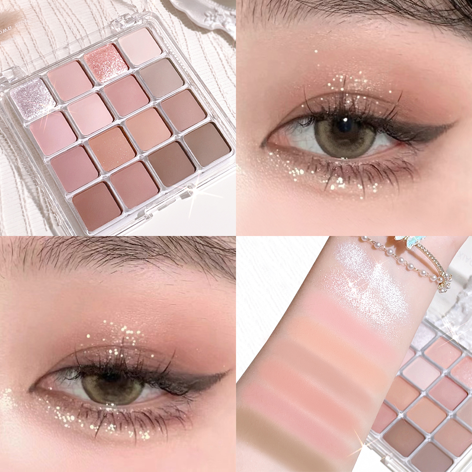 Sixteen-color sunset magic eye - J Beauty Makeup ulasan dan harga