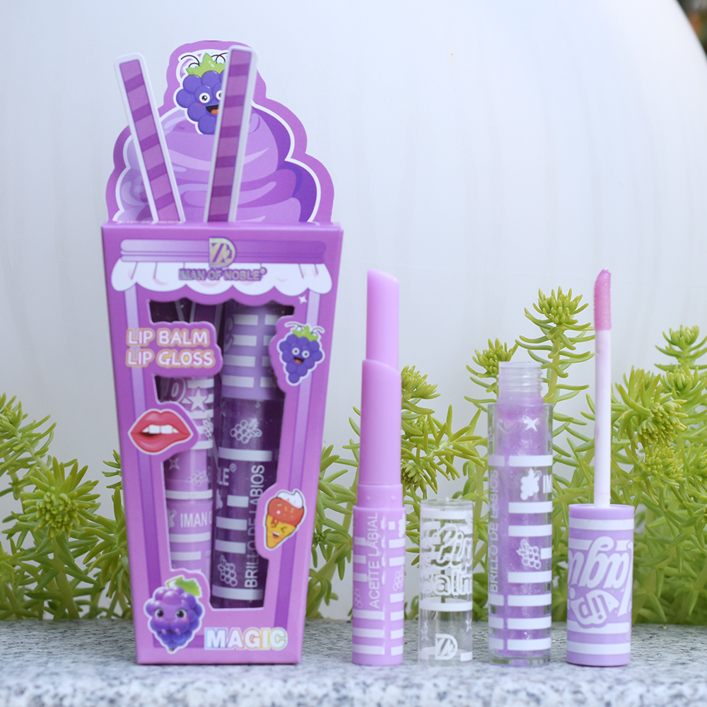 Cute Ice Cream Shiny Lip Gloss - J Beauty Makeup ulasan dan harga