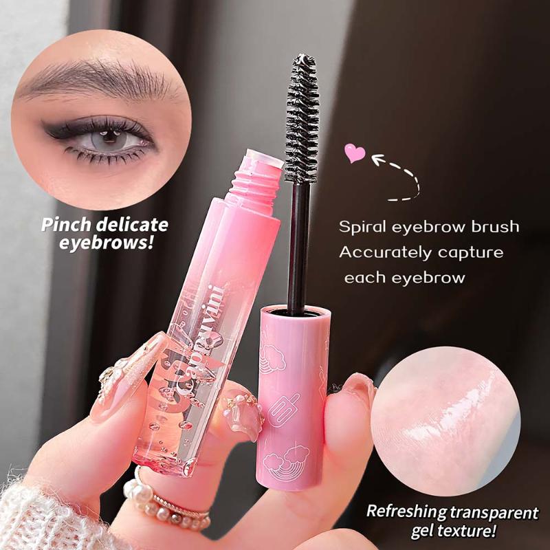 Clear Brow Shaping Gel With Ma - Waterproof Mascara Wand ulasan dan harga