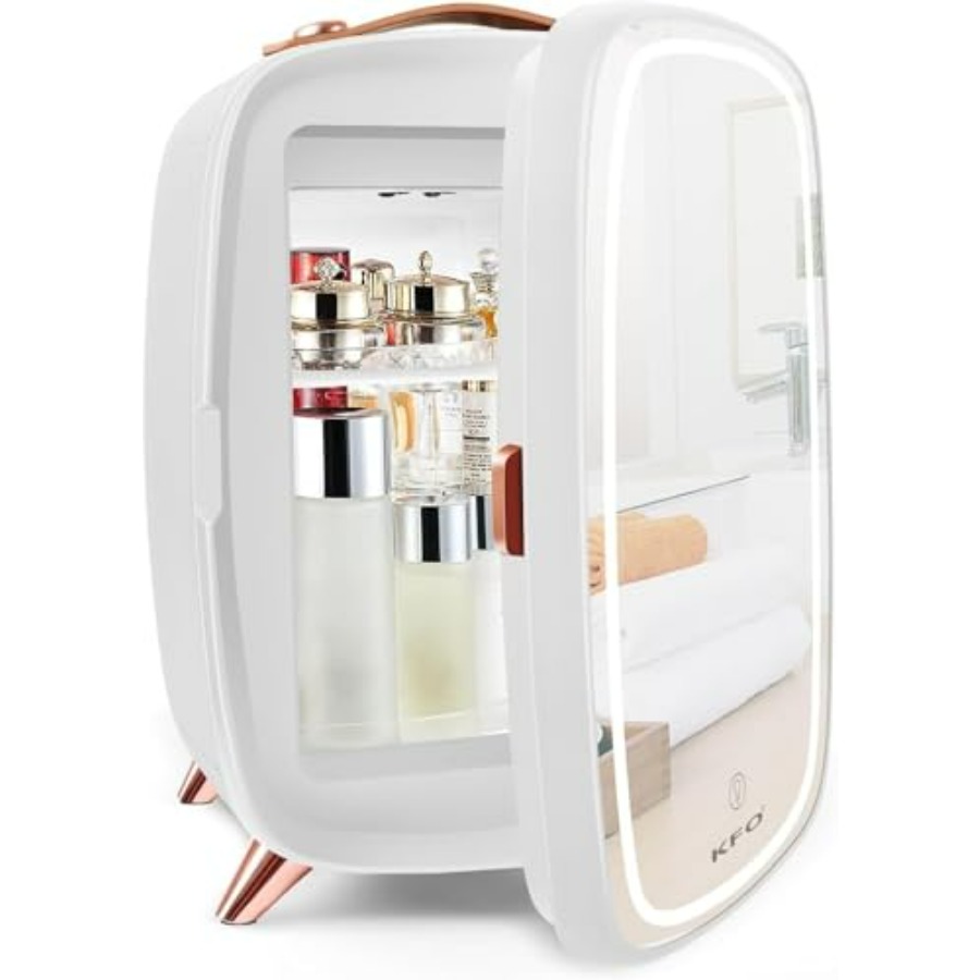 Skincare Fridge 6L with Mirror - Beauty Makeup Fridge ulasan dan harga