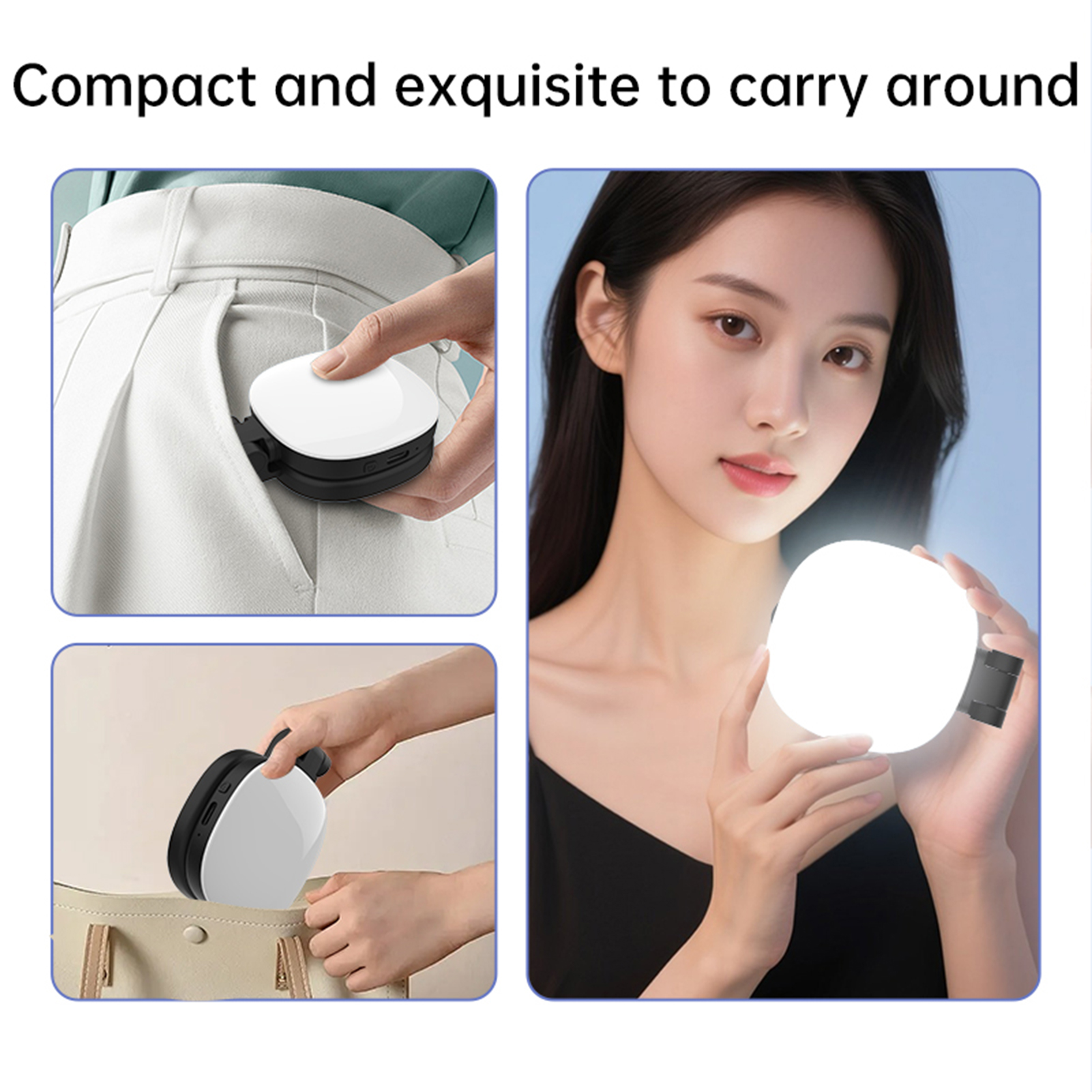 【New】Phone Magnetic Beauty Sel - Beauty Makeup Light ulasan dan harga