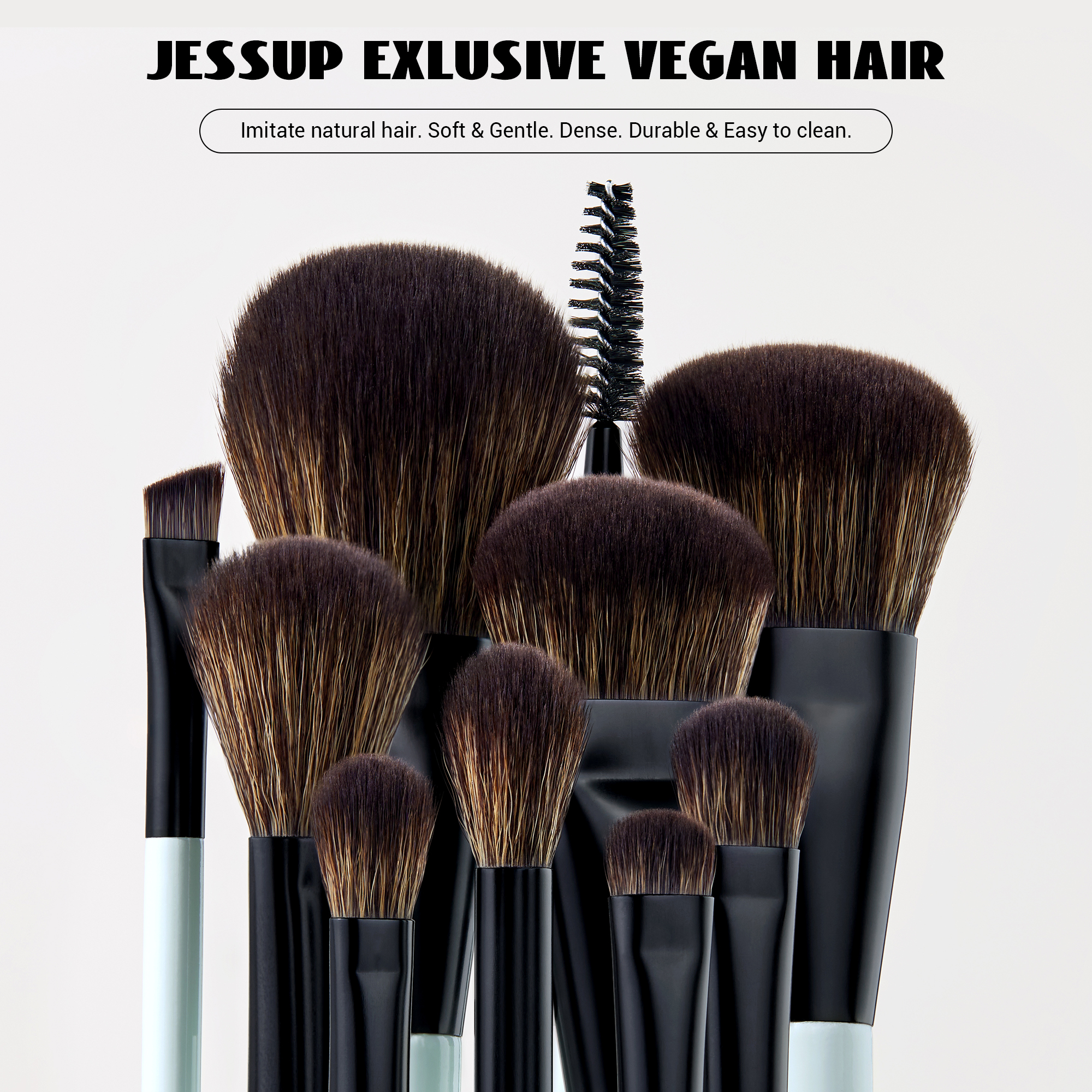 Jessup Makeup Brush Set Double - J Beauty Makeup ulasan dan harga