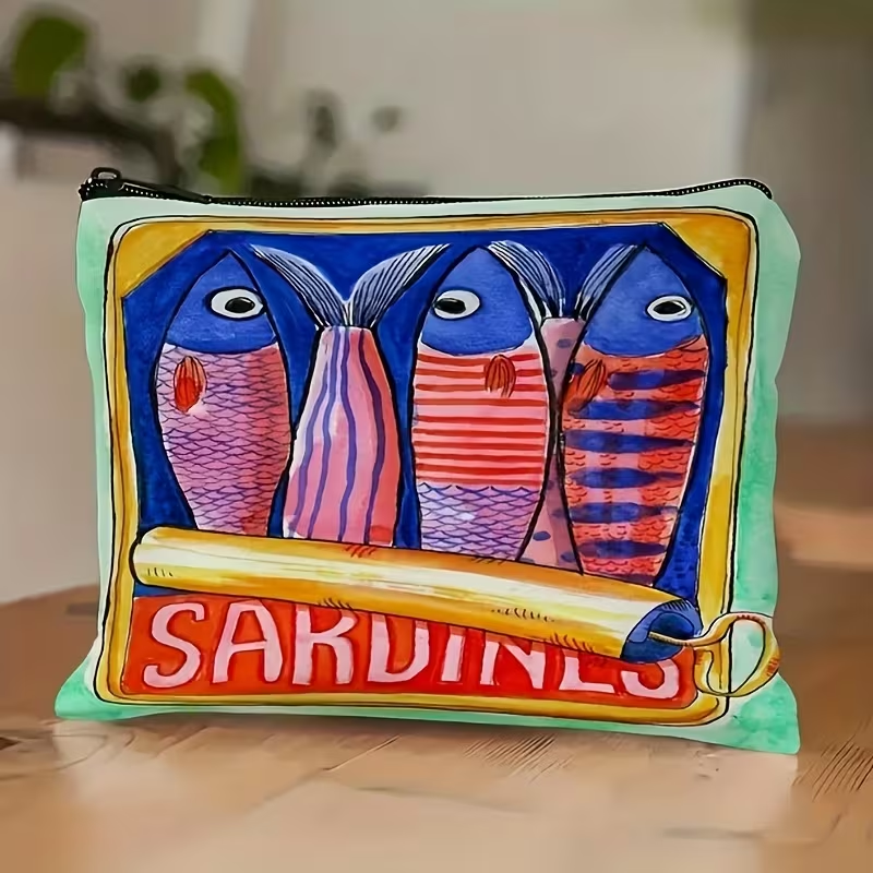 Colorful Fish Design Makeup Ba - Beauty Makeup Design ulasan dan harga