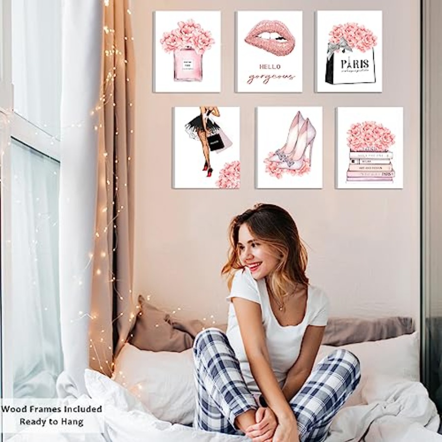 FRAMED Makeup Room Canvas Wall - Beauty Makeup Pictures ulasan dan harga