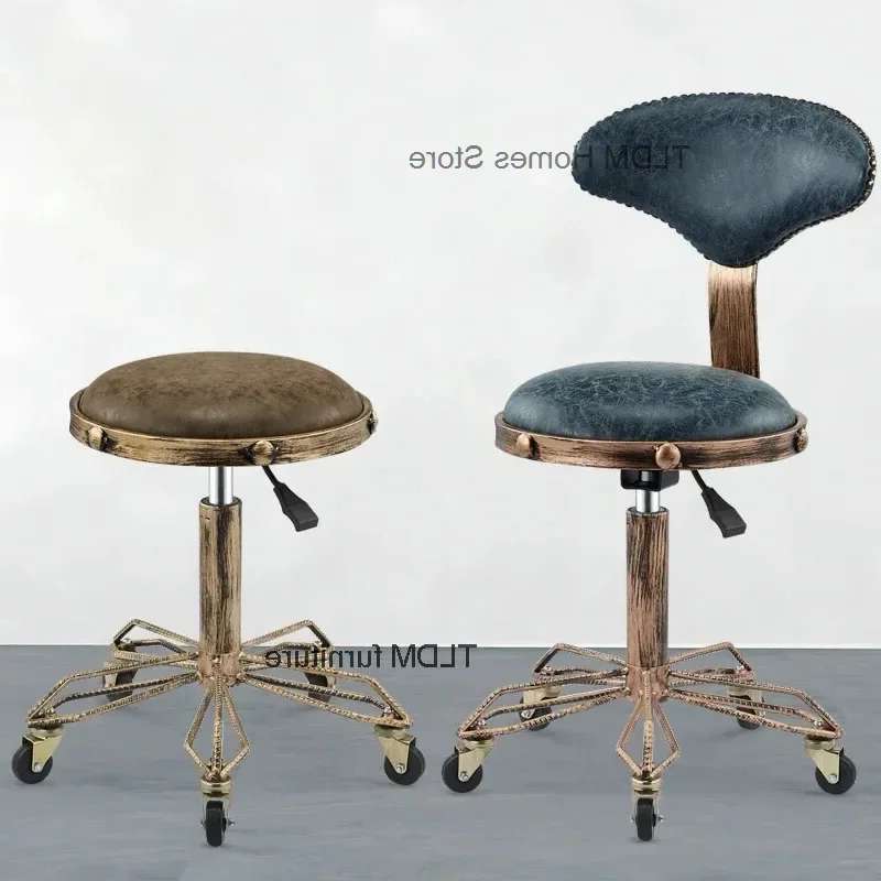 Nordic Retro Barber Chairs Hai - Beauty Makeup Bar ulasan dan harga