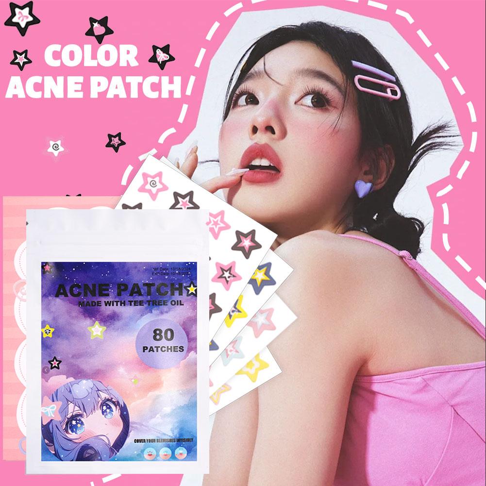 1PC Colorful Star Shaped PE Pi - Pressed Powder Foundation ulasan dan harga