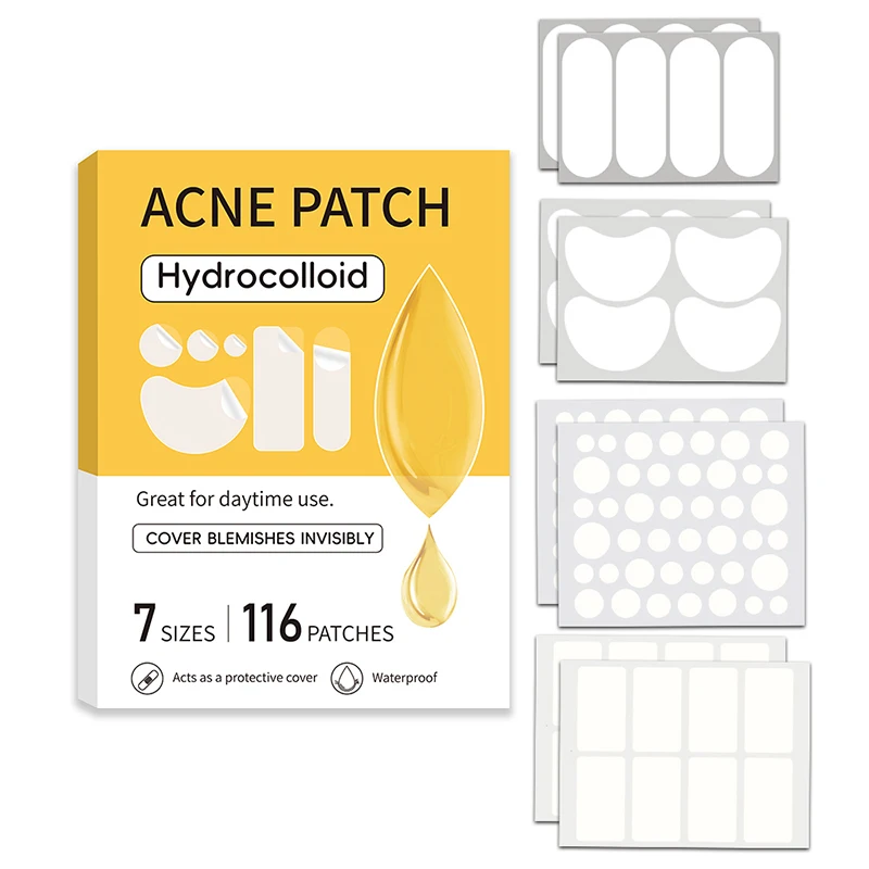 116Pcs Anti-Acne Patches Spots - Pressed Powder Foundation ulasan dan harga