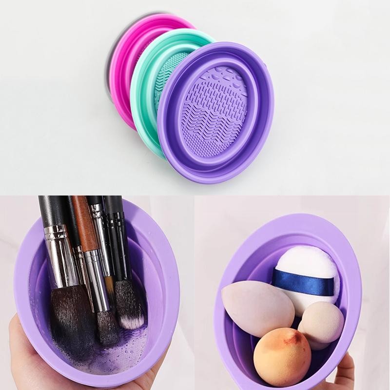 Soft Silicone Makeup Brush Cle - Cosmetic Sponge ulasan dan harga