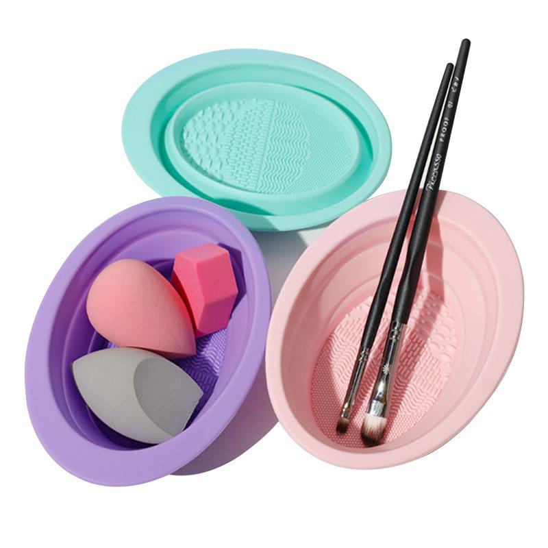 Soft Silicone Makeup Brush Cle - Cosmetic Sponge ulasan dan harga