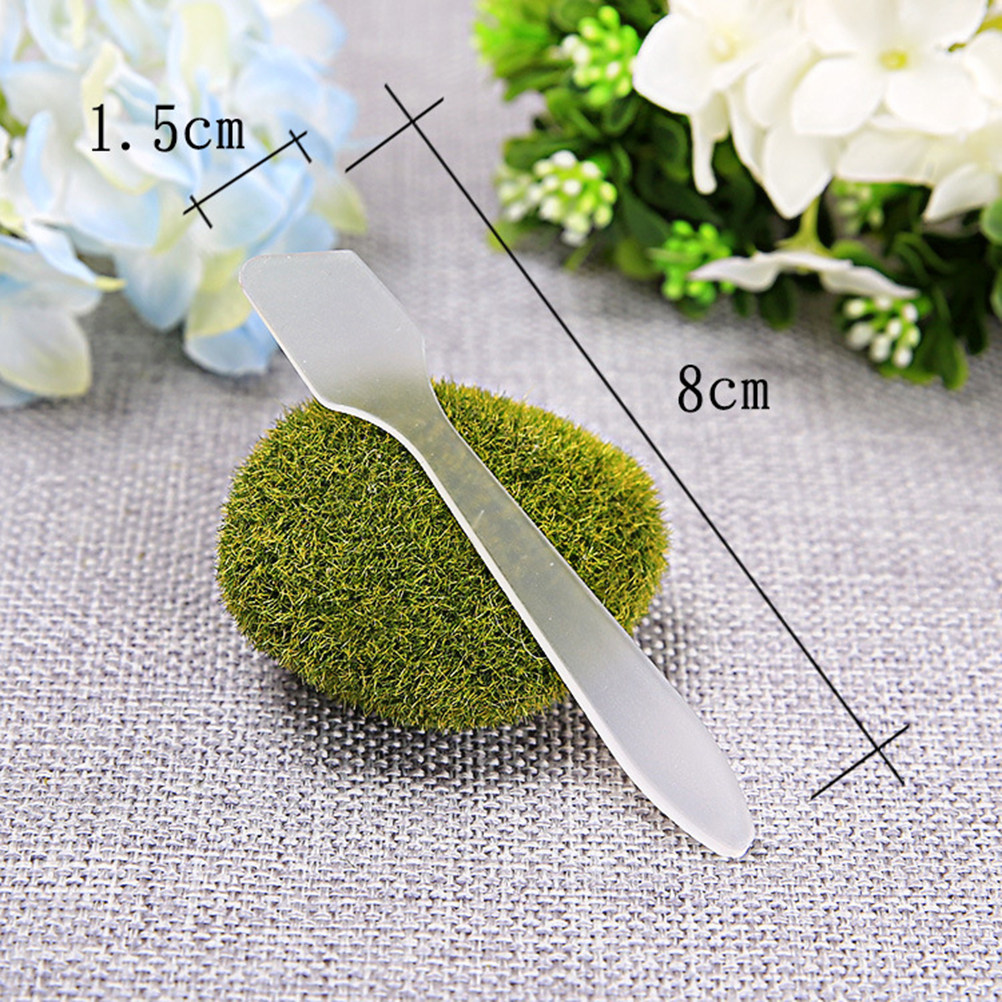 150Pcs Face Mask Spatula Plast - Beauty Makeup Face ulasan dan harga