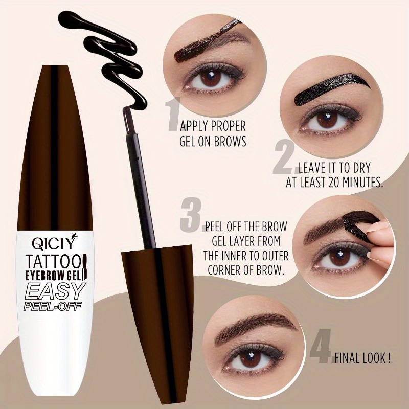 3D Peel-off Eyebrow Gel Tint W - Bb Cream Tinted ulasan dan harga