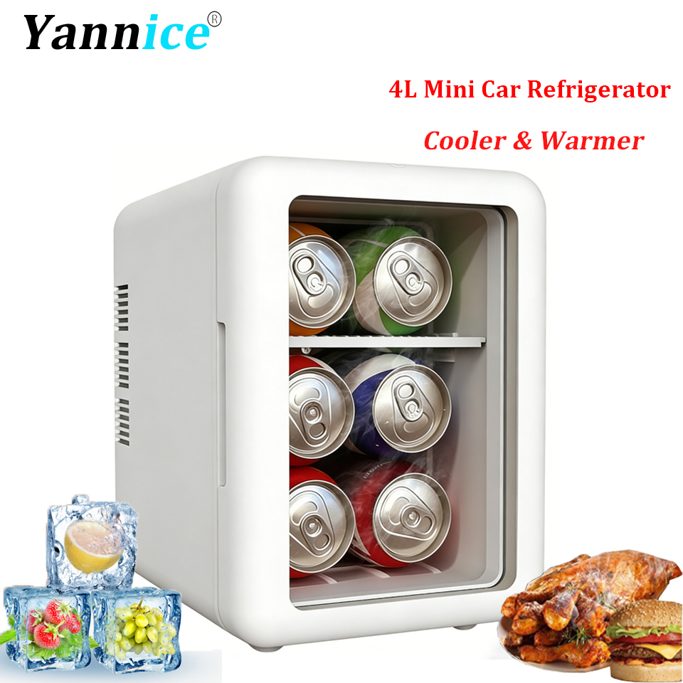 Mini Fridge with Transparent D - Beauty Makeup Fridge ulasan dan harga