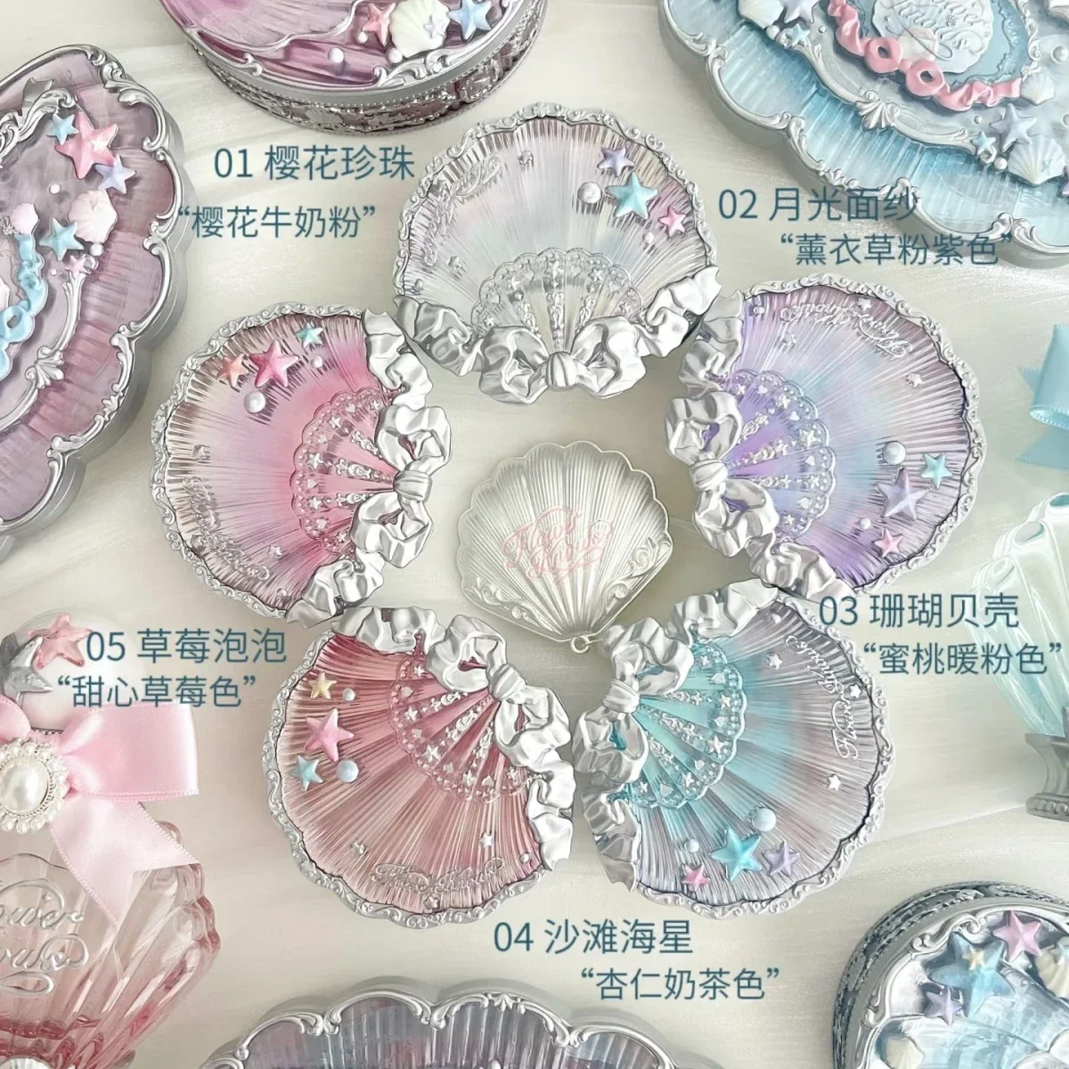 Flower Knows Shells Jewel Coll - J Beauty Makeup ulasan dan harga