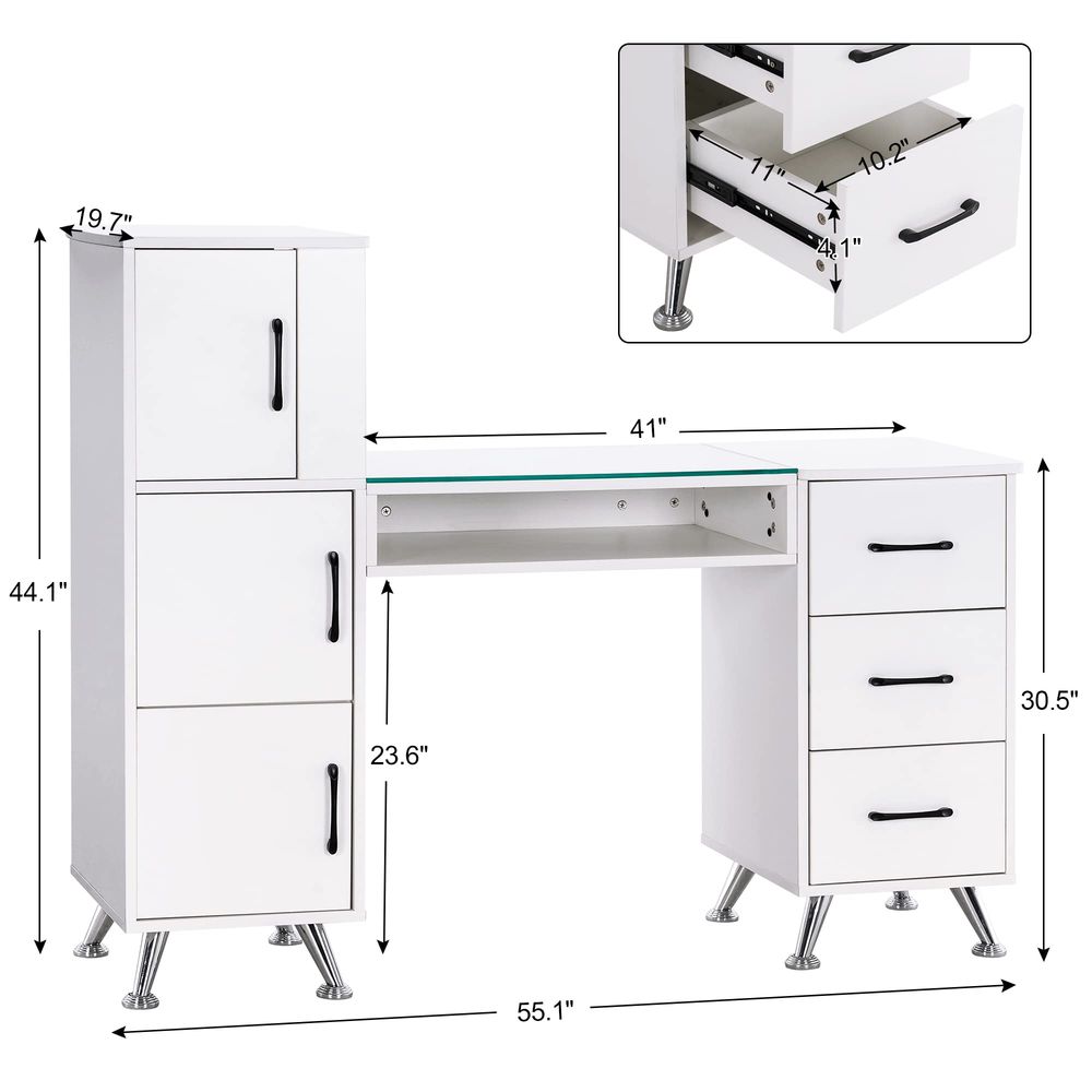 Manicure Table, Nail Makeup De - Beauty Makeup Table ulasan dan harga