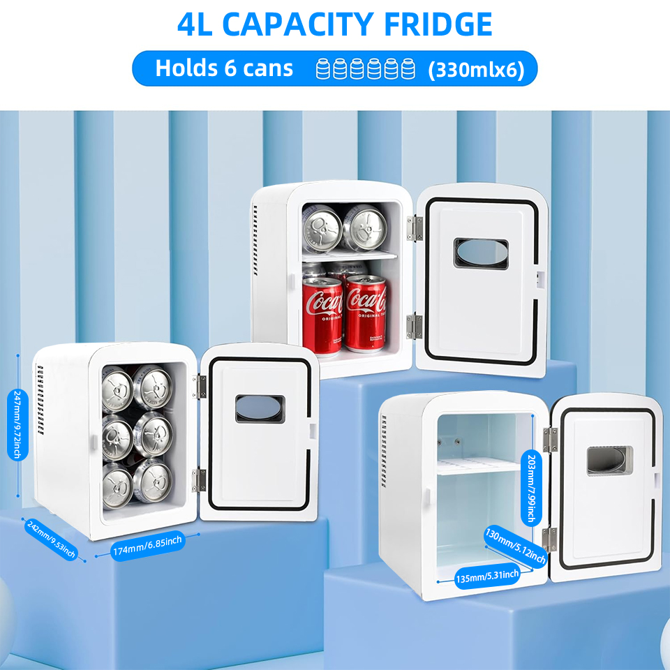 Portable 4L Mini Beauty Fridge - Beauty Makeup Fridge ulasan dan harga