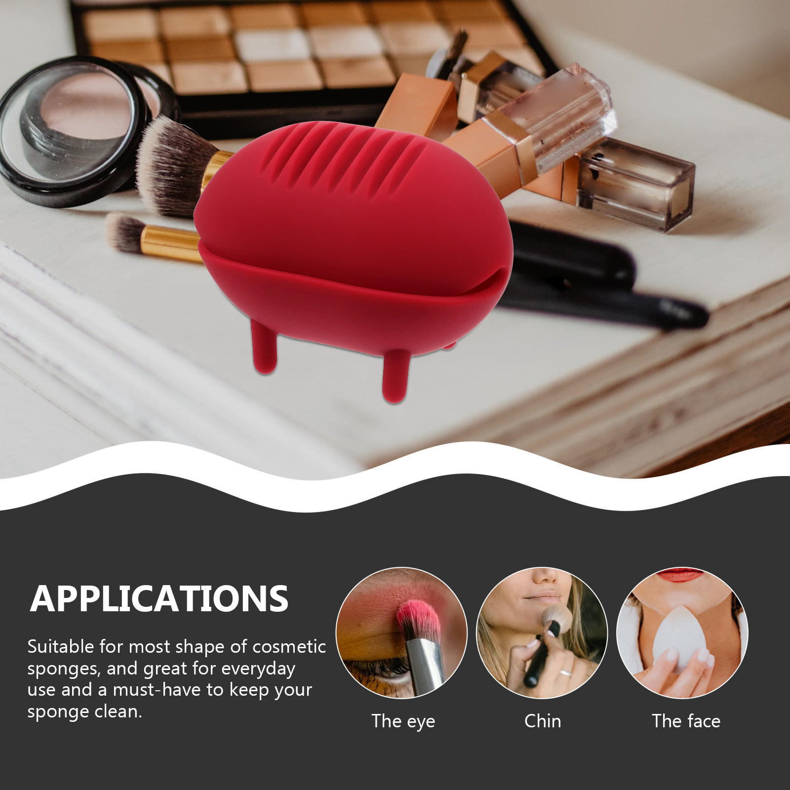 Silicone Makeup Sponge Holder  - Beauty Makeup Design ulasan dan harga