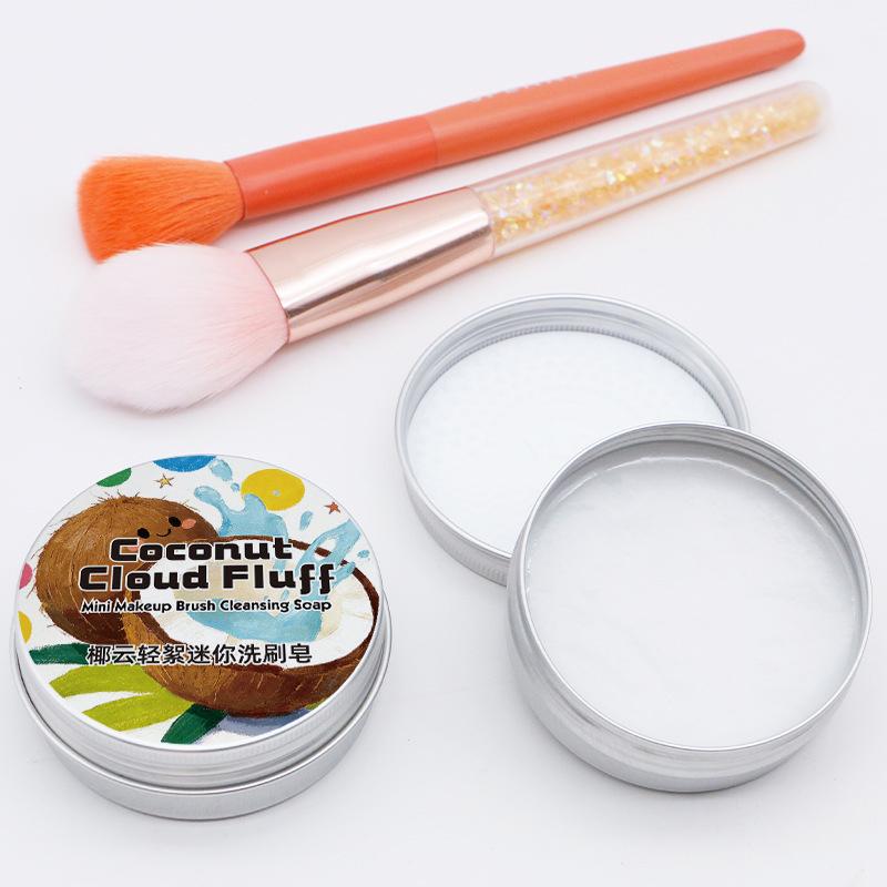Powder Puff Makeup Brush Soap  - Beauty Makeup Bar ulasan dan harga