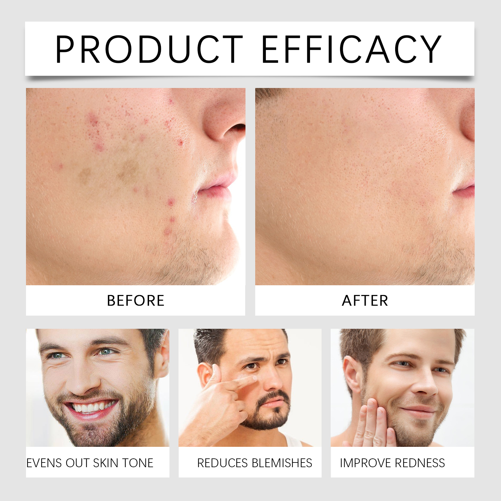 Men's Instant Tone-Up Cream An - Pressed Powder Foundation ulasan dan harga