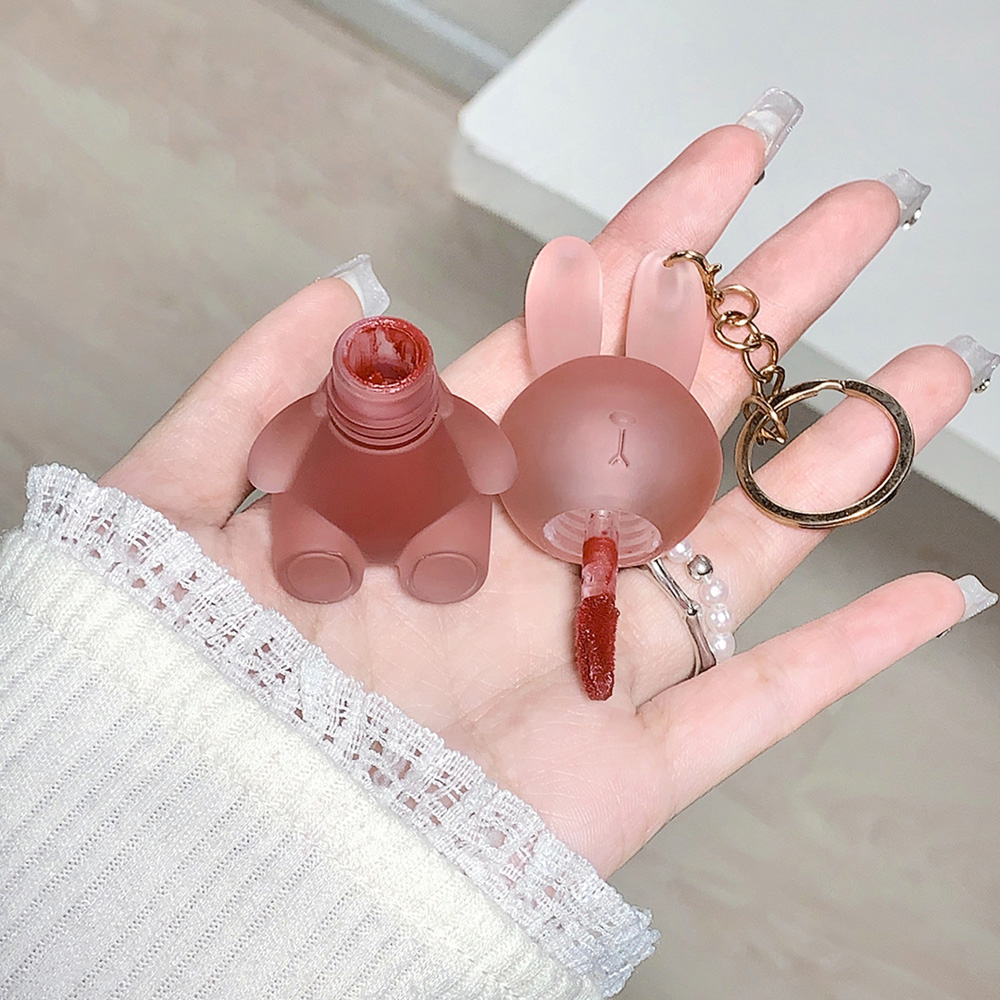 Gege Bear Rabbit Lip Glaze, Ma - J Beauty Makeup ulasan dan harga