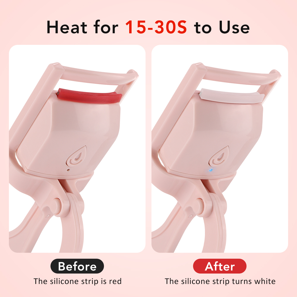 Portable Heated Eyelash Curler - Ms Beauty Makeup ulasan dan harga