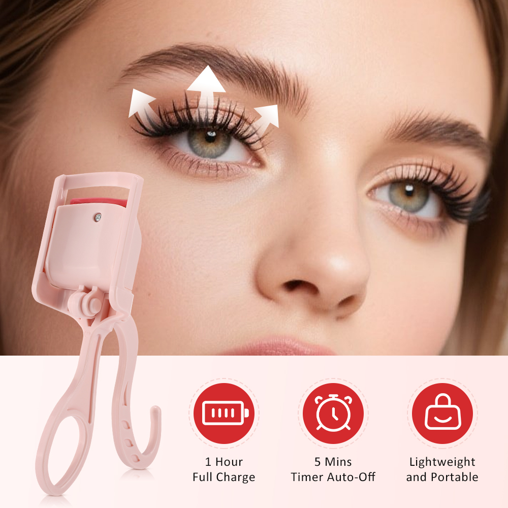 Portable Heated Eyelash Curler - Ms Beauty Makeup ulasan dan harga