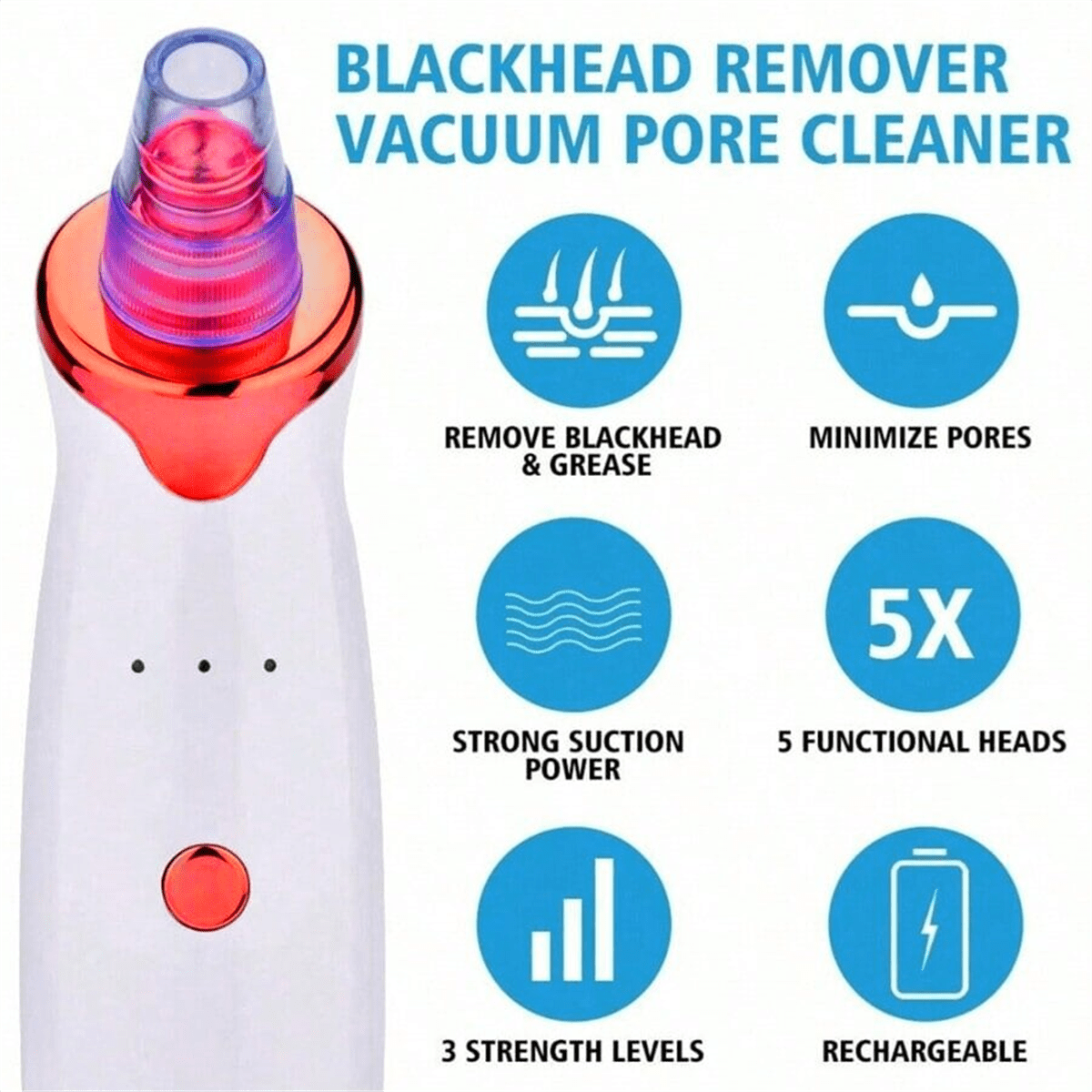 2026 Blackhead Remover Pimple  - Pore Vacuum ulasan dan harga
