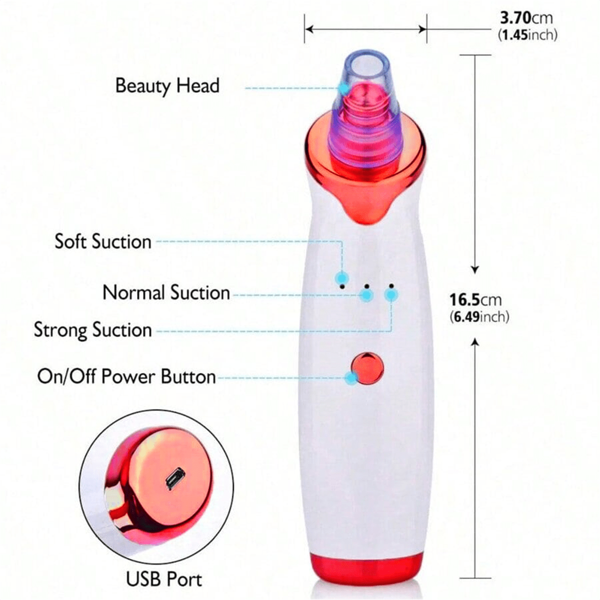 2026 Blackhead Remover Pimple  - Pore Vacuum ulasan dan harga